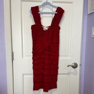 Studio M Vibrant Red Dress